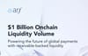 Arf's Onchain Liquidity Volume Surpasses $1 Billion