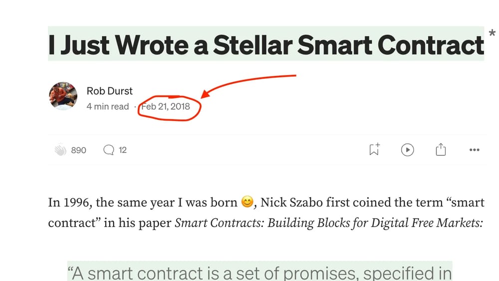 I Just Wrote a Stellar Smart Contract, For Real This Time!