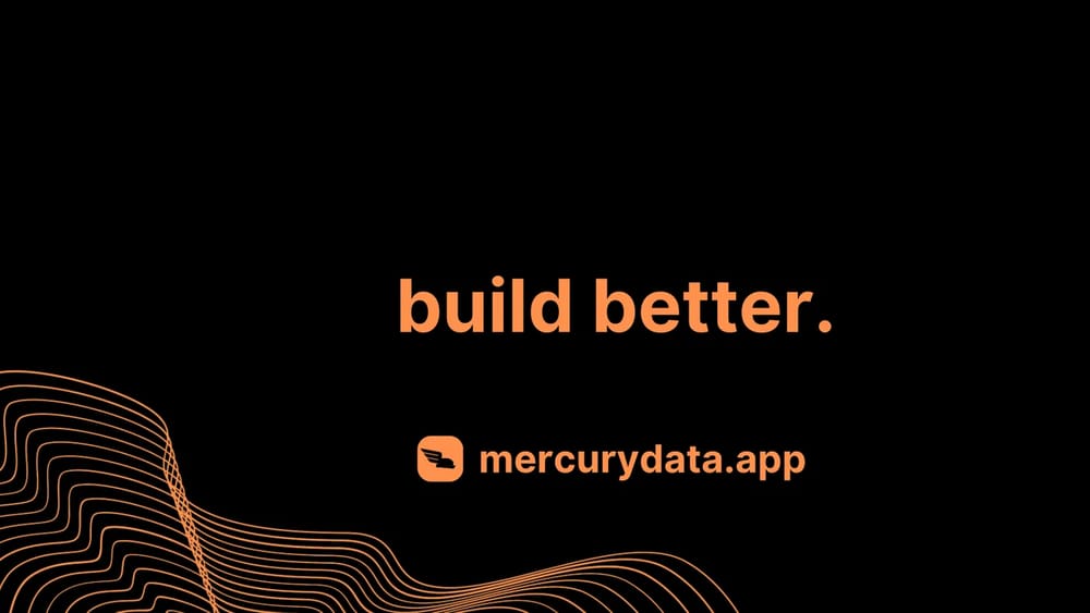 Mercury Community Indexes and Dashboards: Powering Next-Gen Network Data Charting and Collaboration.