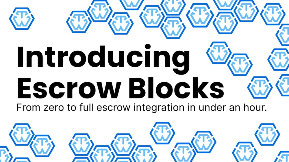 Escrow Blocks: React Library for Stablecoin Escrows