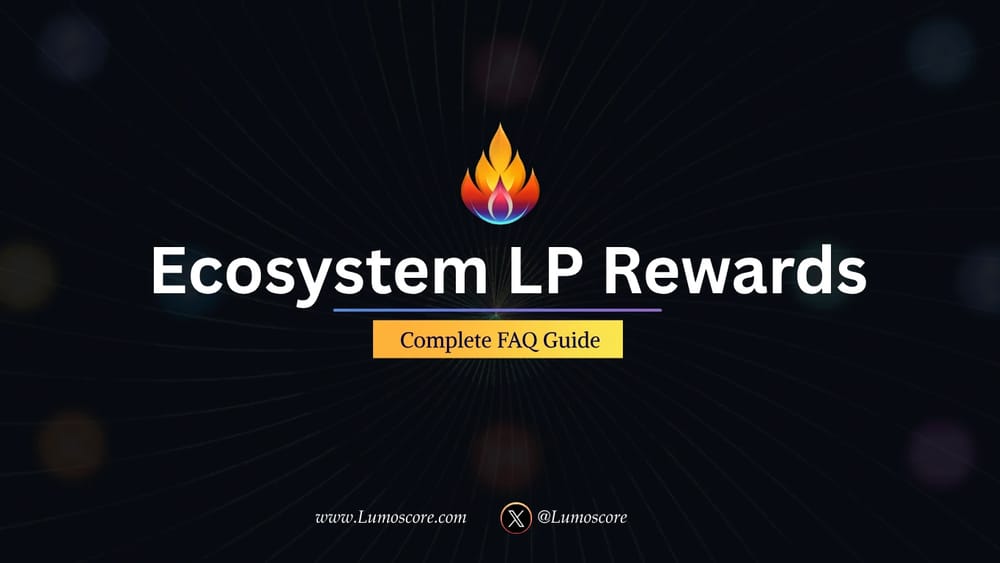 Ecosystem LP Rewards (FAQs)