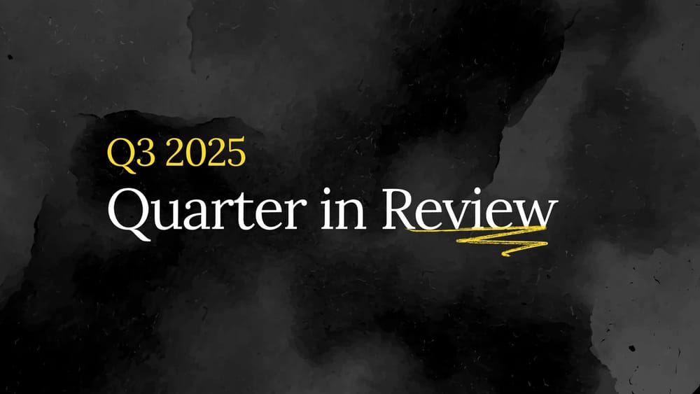 Q3 2025: Scaling what works. Growing stronger.