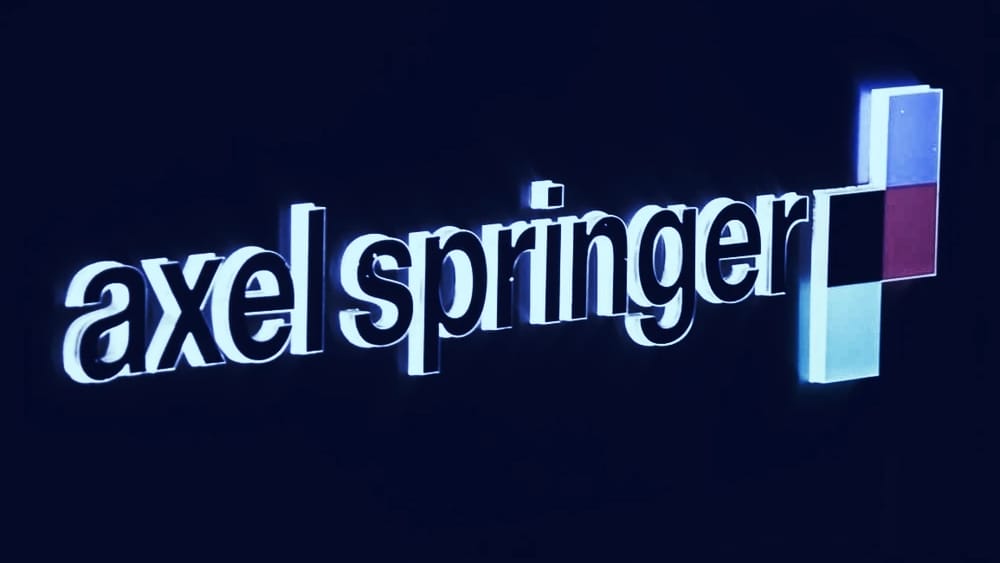Axel Springer to start accepting crypto micropayments using Stellar