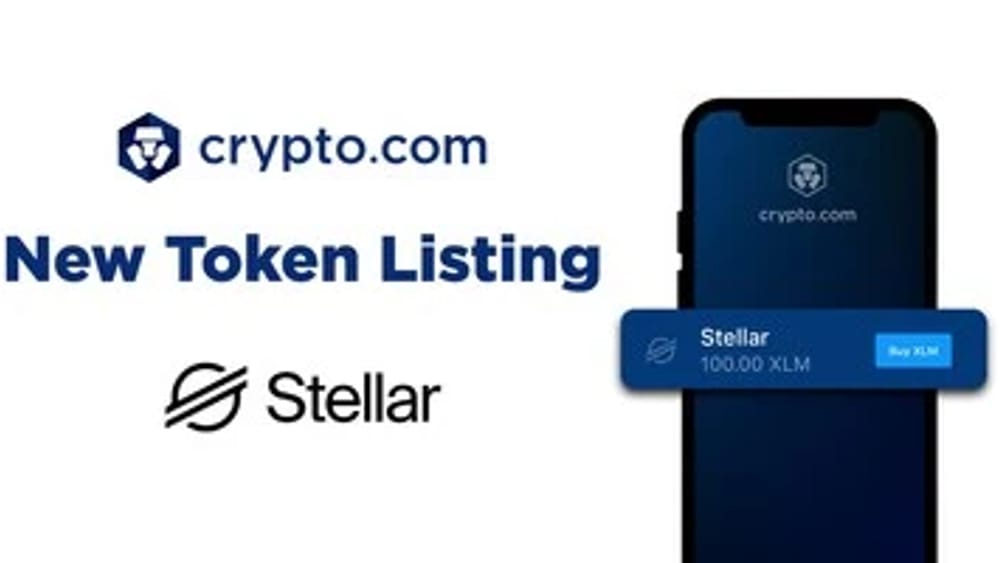 Crypto.com Lists Stellar's Lumens (XLM) Token