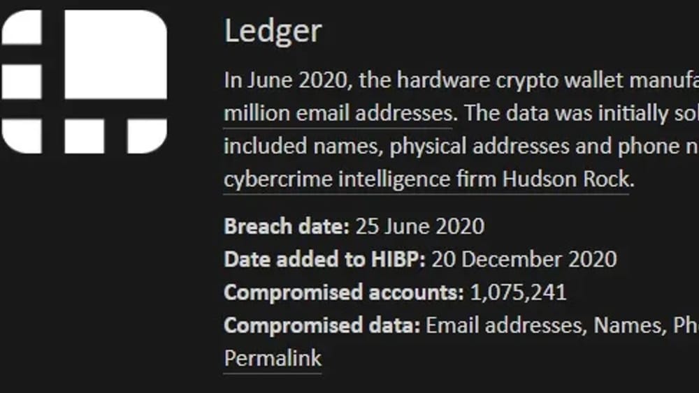 Stellar Staking Email-Phishing Scam and the Ledger.com Database Breach
