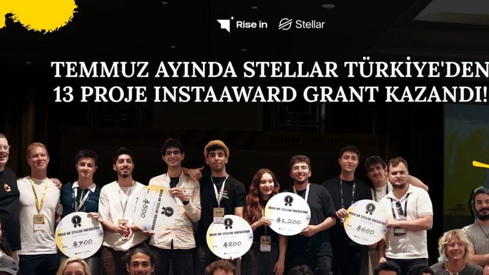 Stellar Türkiye'den Temmuz Ayında 13 Proje InstAward Grant Kazandı! 