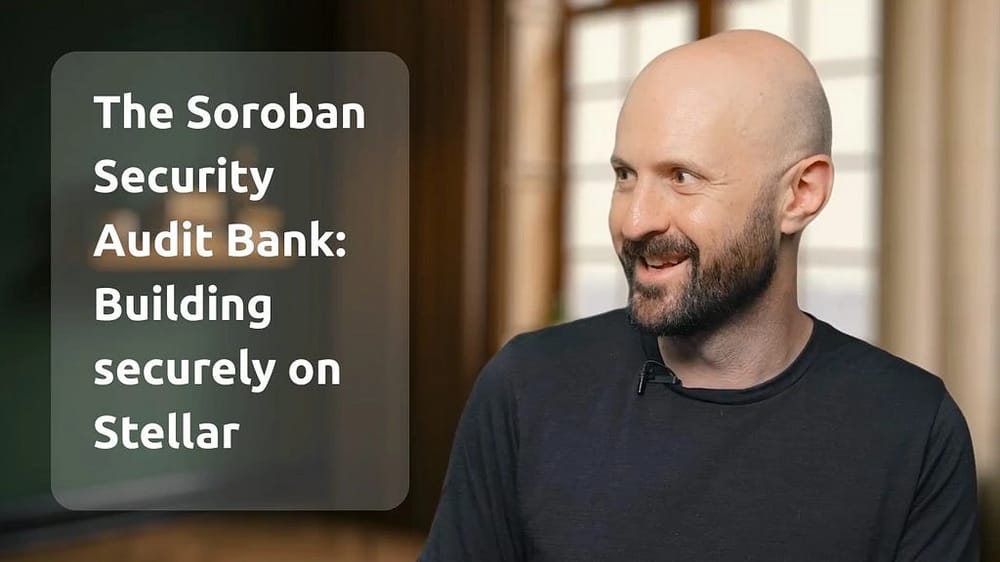 Inside Stellar’s proactive security approach with Tomer Weller: The Soroban Security Audit Bank