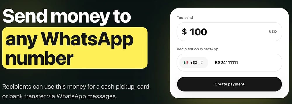 Send Money Like a WhatsApp Message