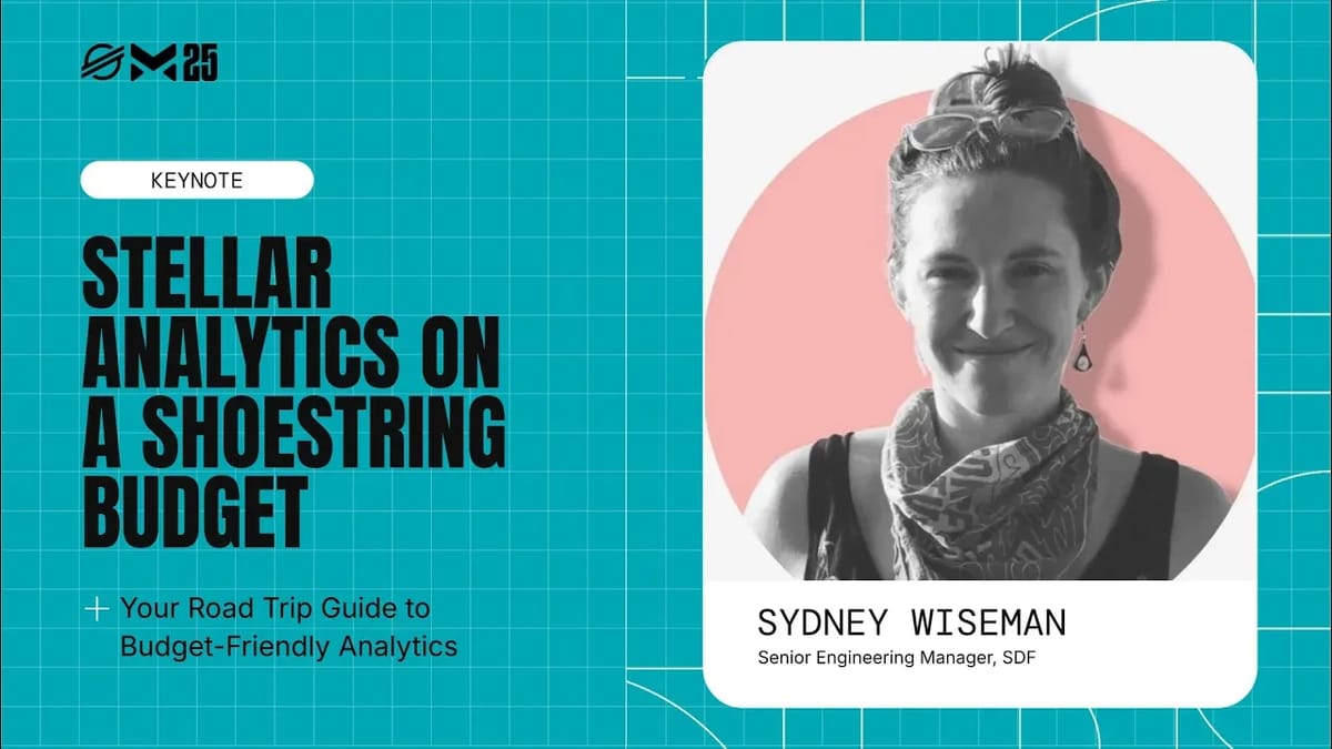 Stellar Analytics on a Shoestring Budget | Meridian 2025 | Lumen Loop