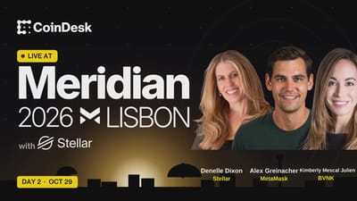 CoinDesk Live at Stellar Meridian 2026 Day 2