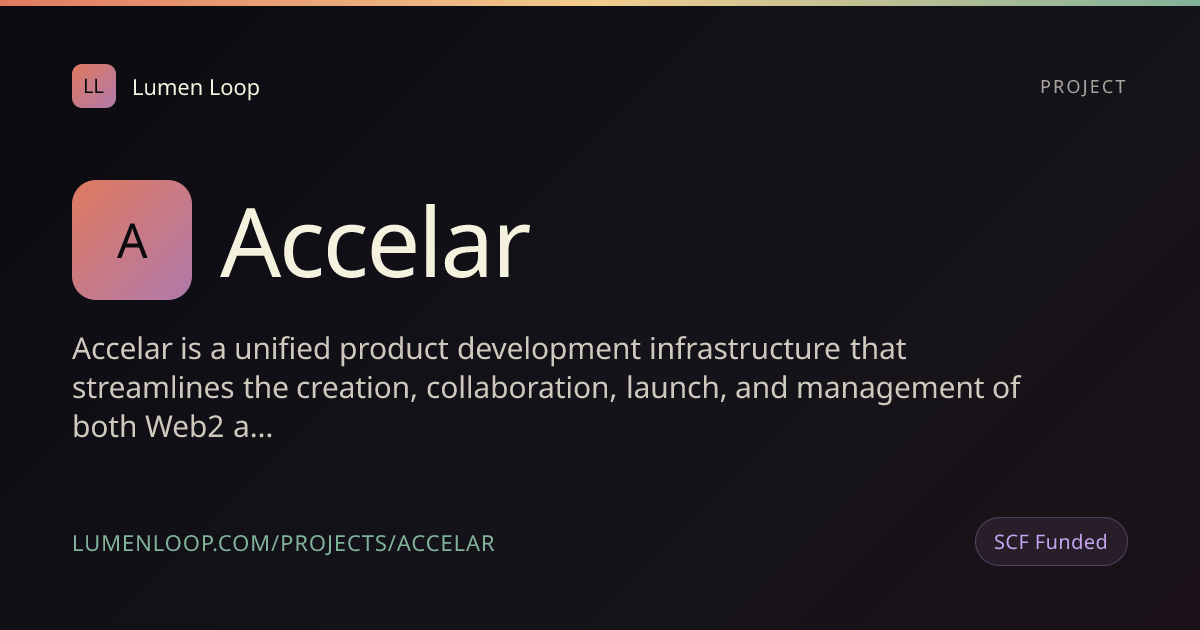 Accelar | Lumen Loop