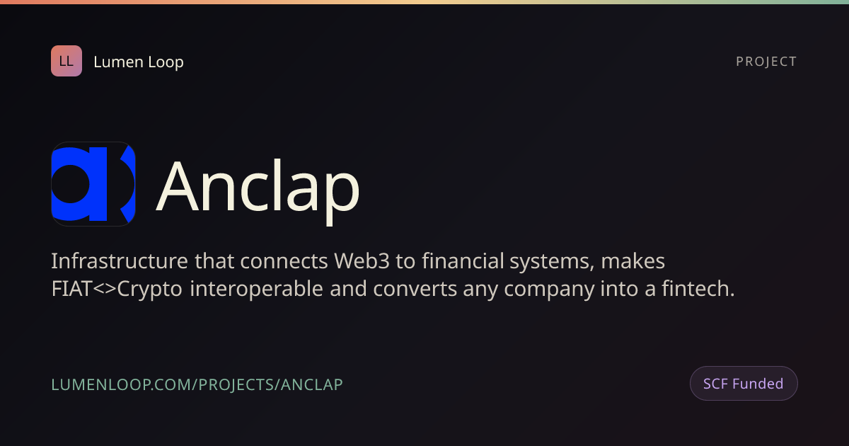 Anclap | Lumen Loop