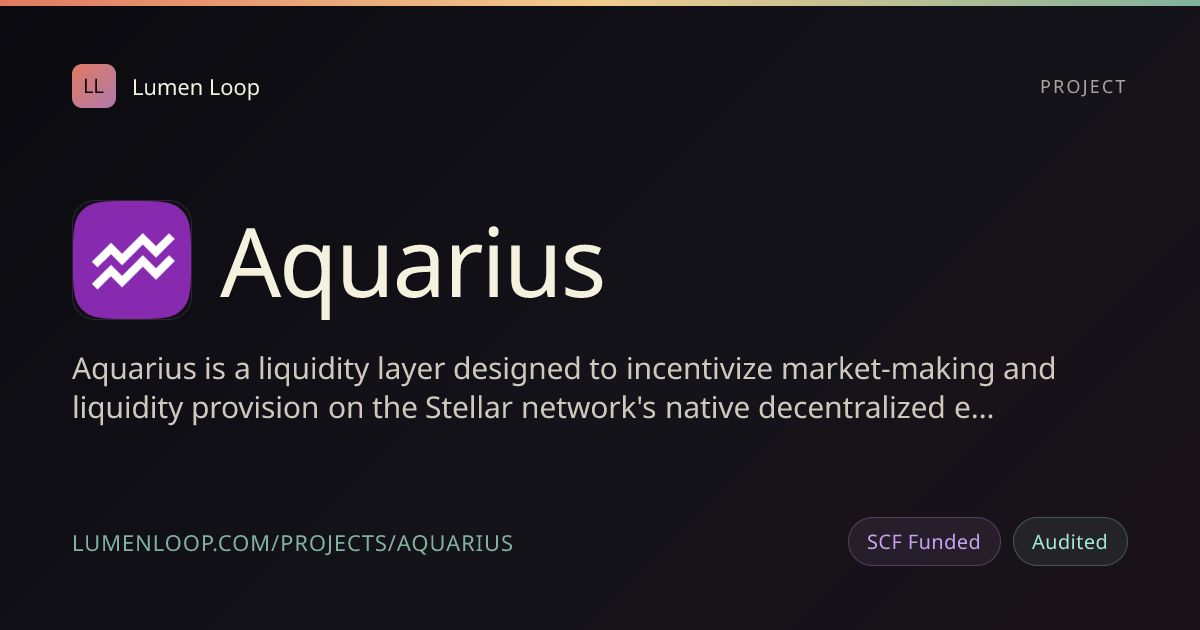 Aquarius | Lumen Loop