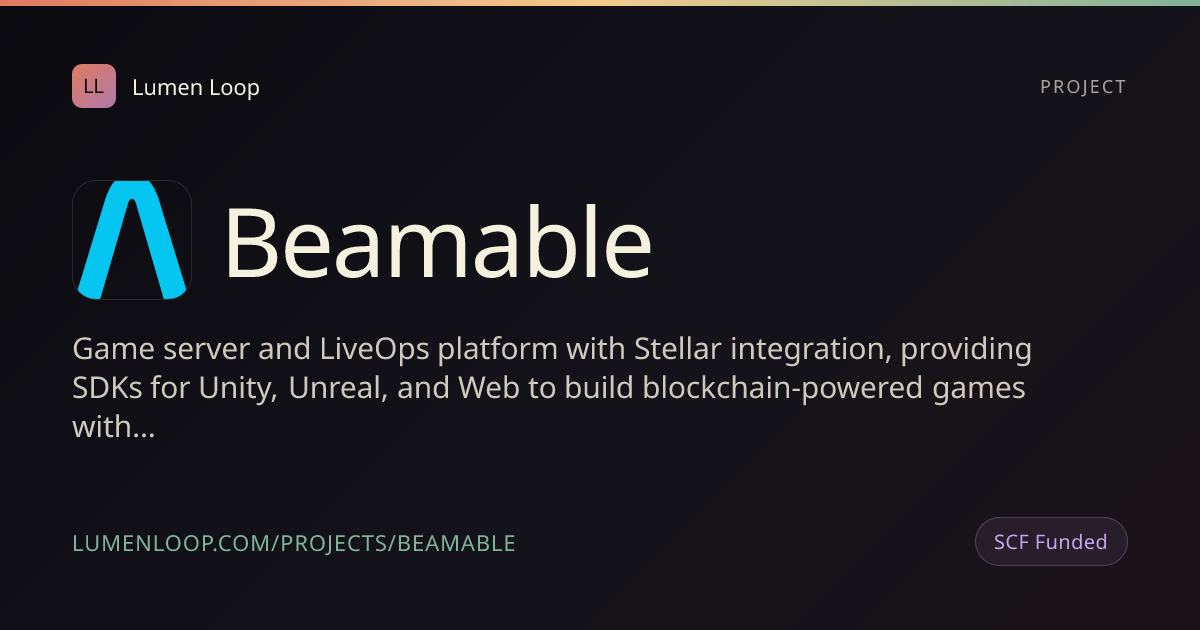 Beamable | Lumen Loop