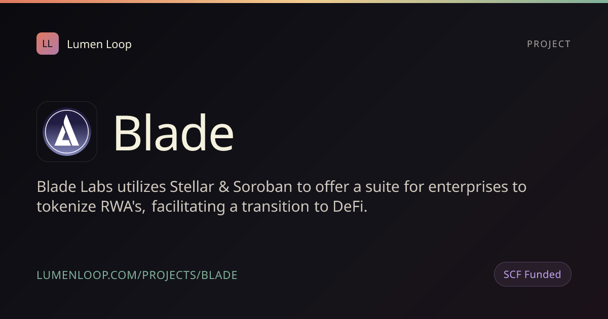 Blade | Lumen Loop