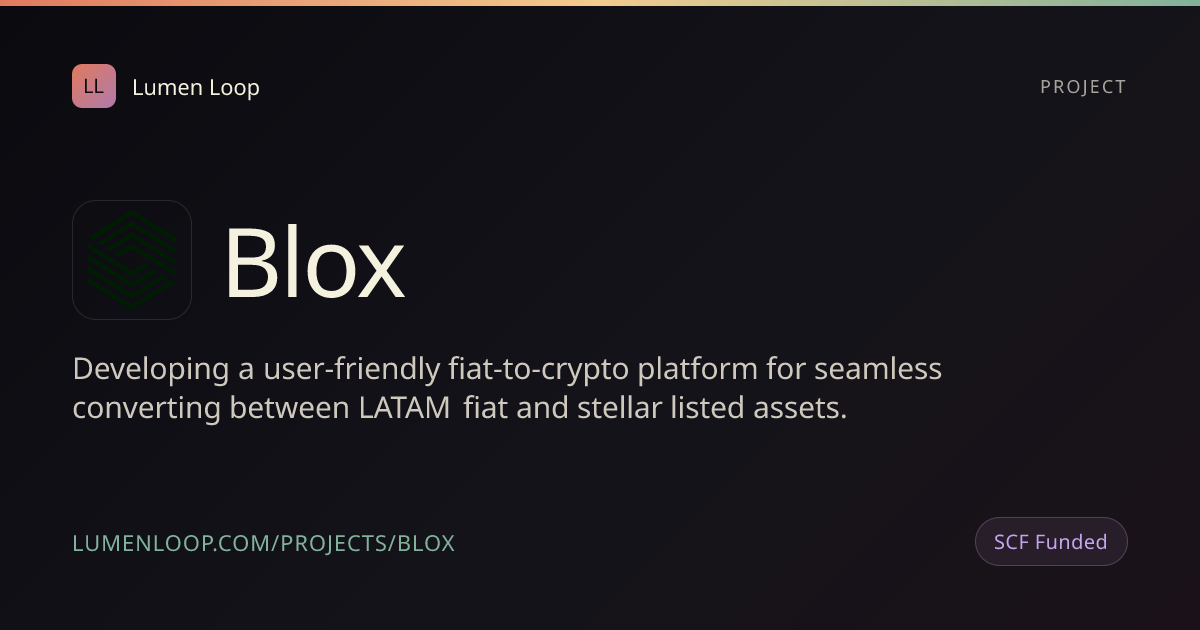 Blox | Lumen Loop