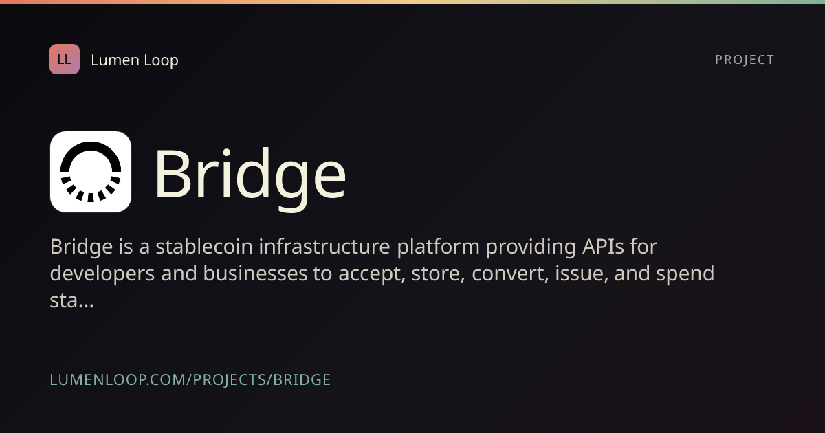 Bridge | Lumen Loop
