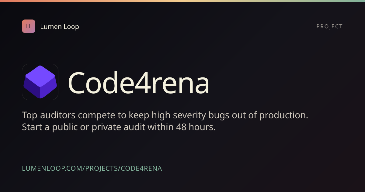 Code4rena | Lumen Loop
