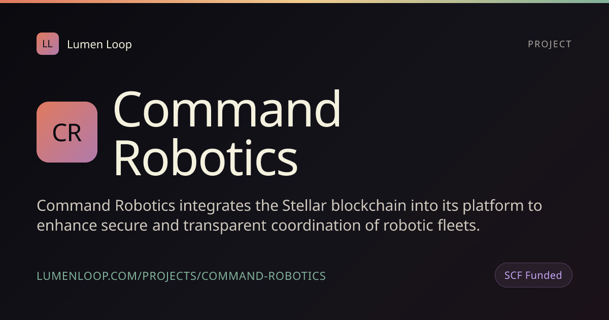 Command Robotics | Lumen Loop