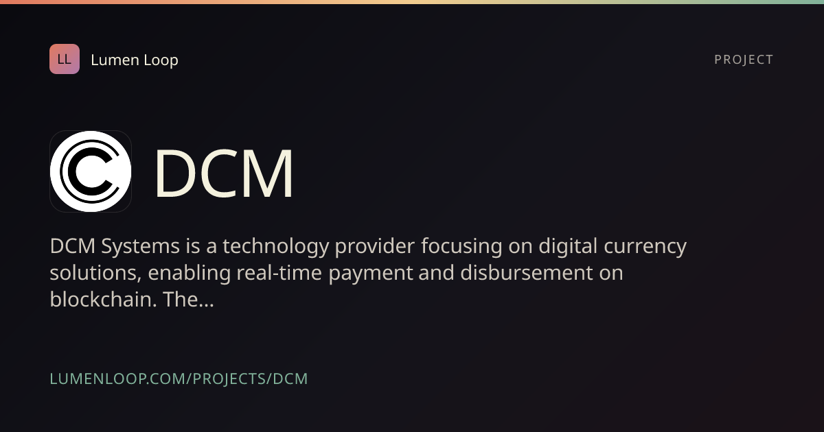 DCM | Lumen Loop