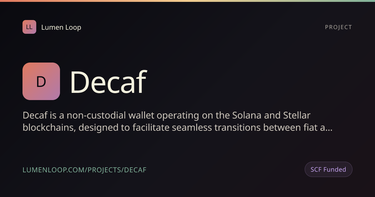 Decaf | Lumen Loop