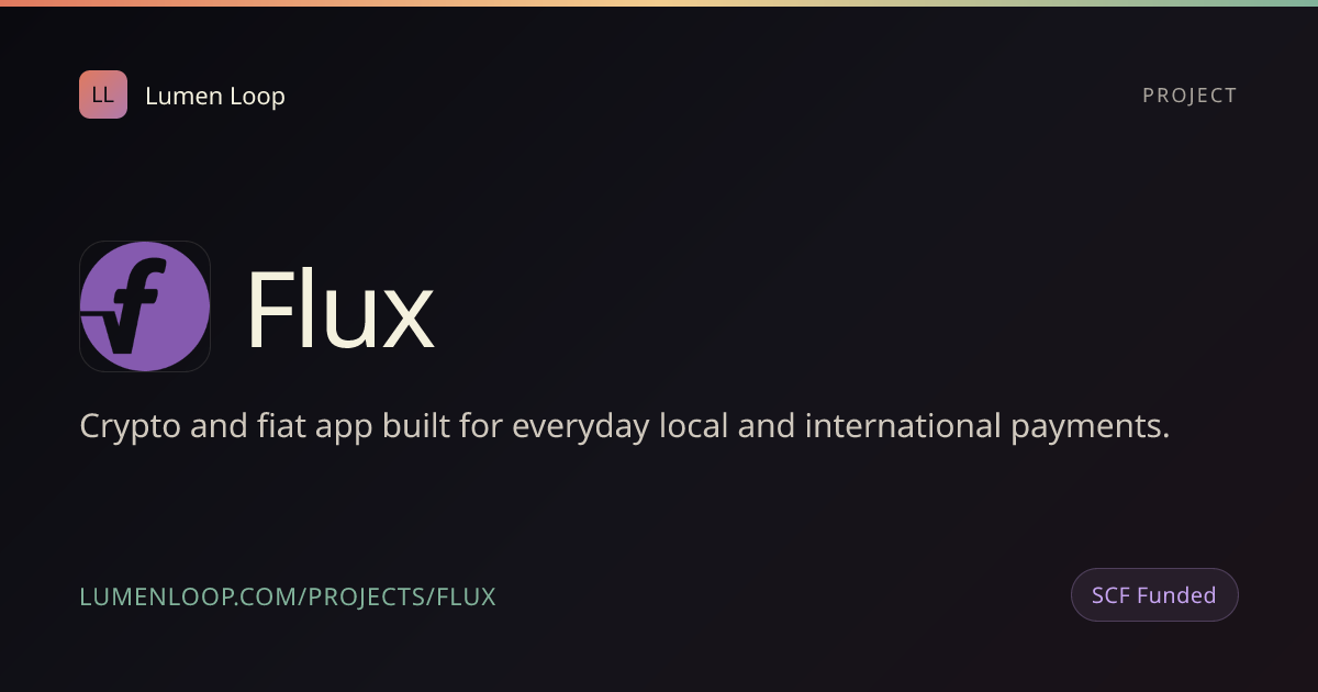 Flux | Lumen Loop