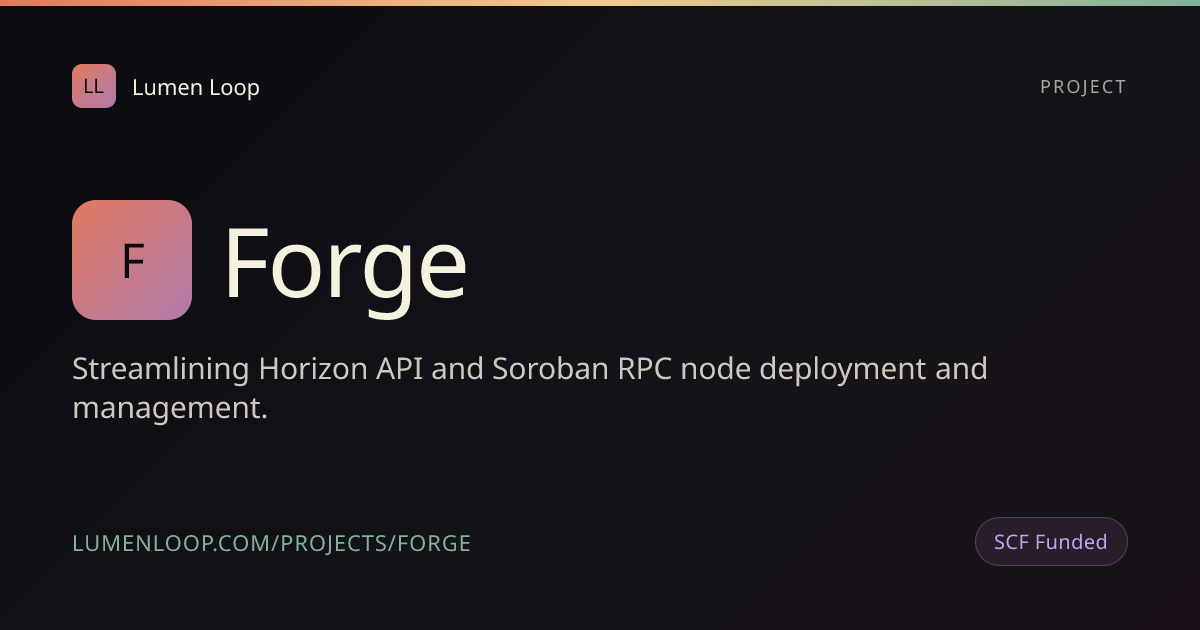 Forge | Lumen Loop