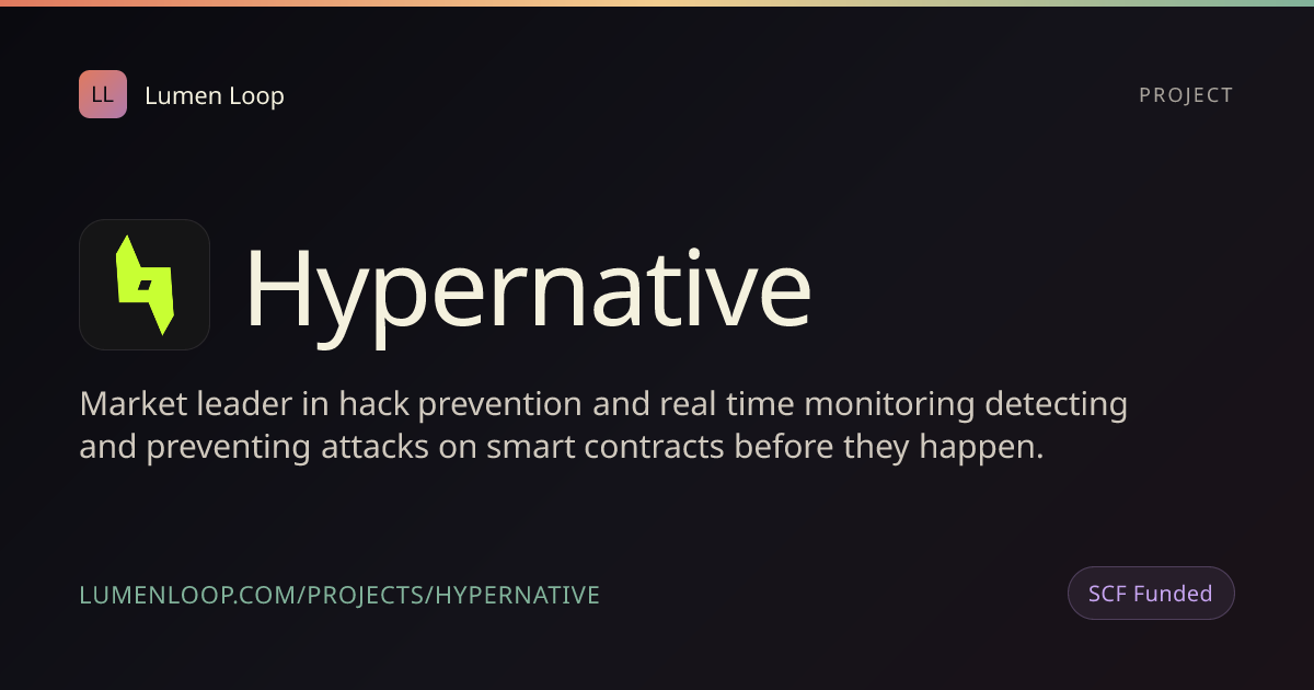 Hypernative | Lumen Loop
