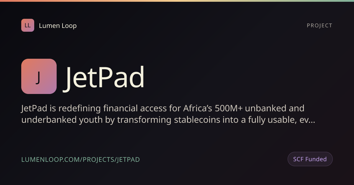 JetPad | Lumen Loop