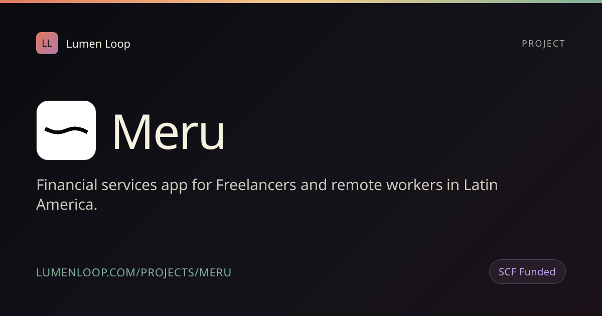 Meru | Lumen Loop