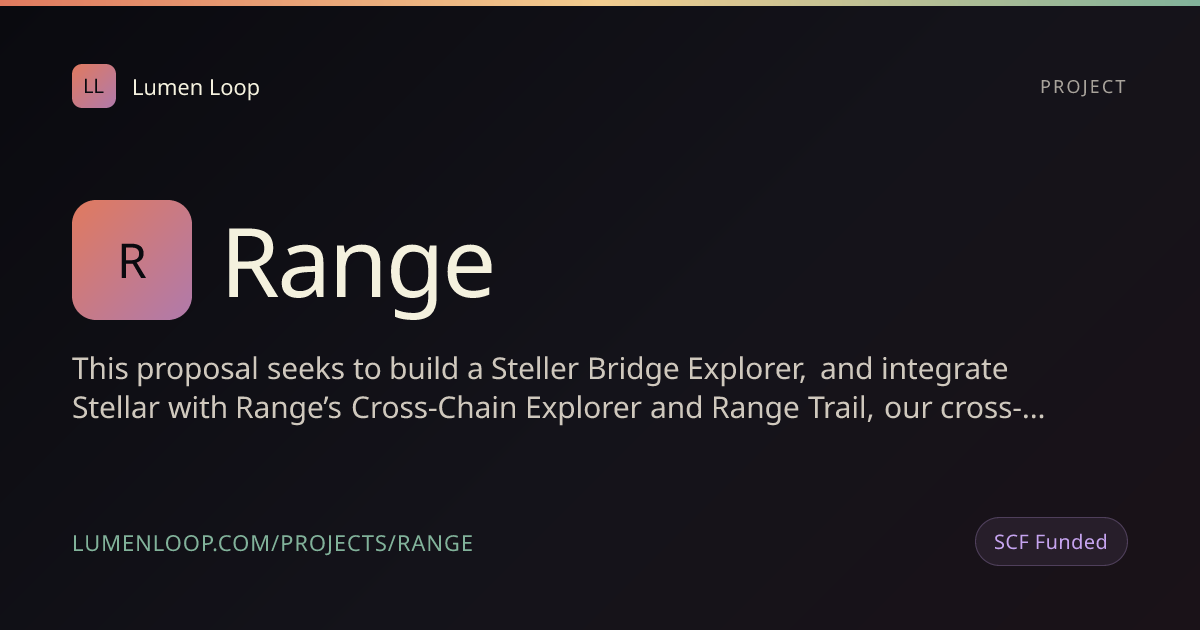 Range | Lumen Loop