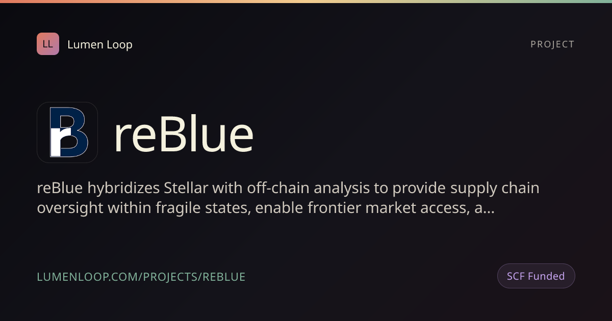 reBlue | Lumen Loop