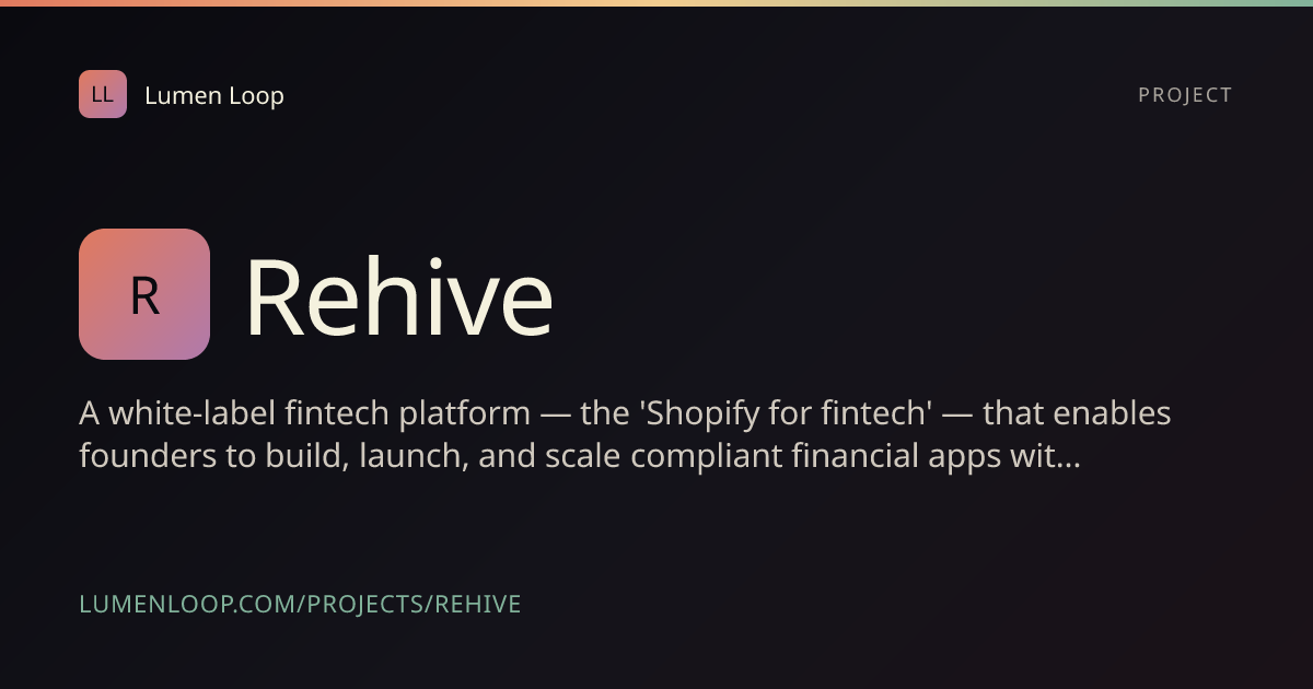 Rehive | Lumen Loop