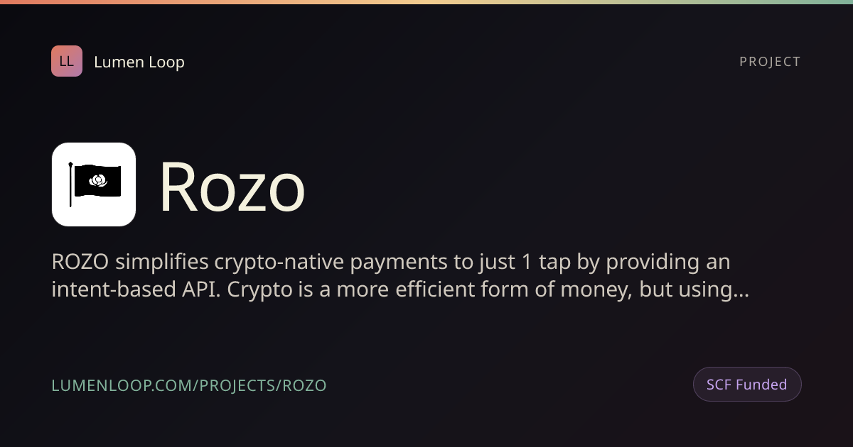 Rozo | Lumen Loop