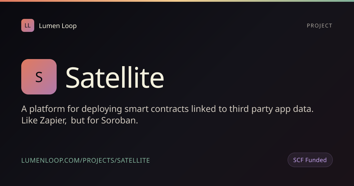 Satellite | Lumen Loop