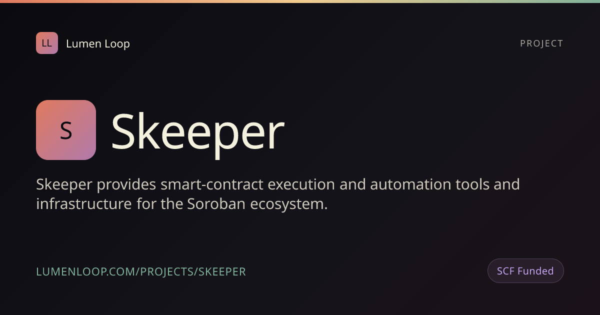 Skeeper | Lumen Loop