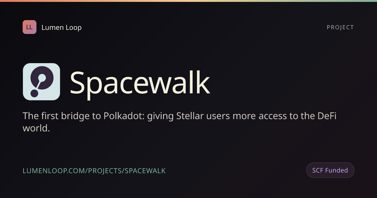 Spacewalk | Lumen Loop