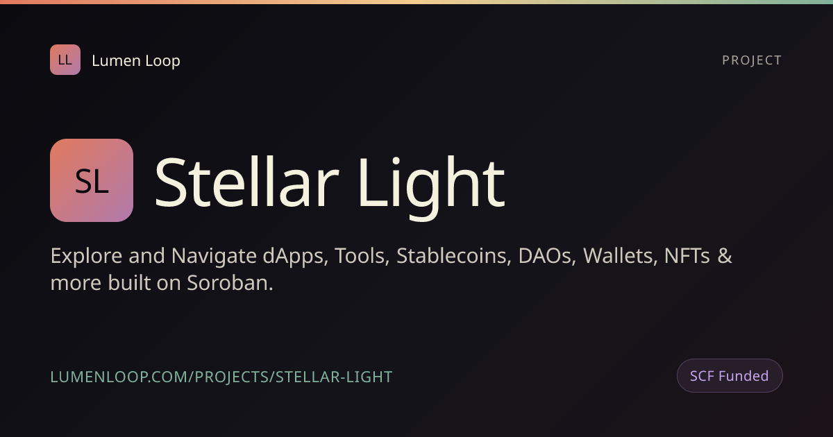 Stellar Light | Lumen Loop