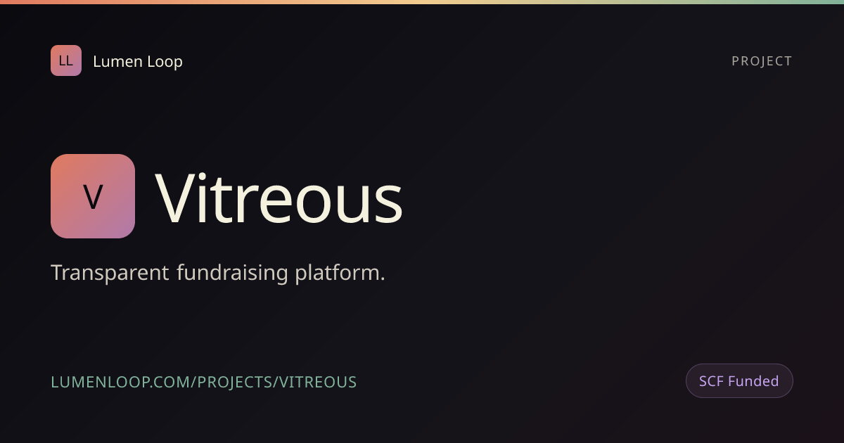 Vitreous | Lumen Loop
