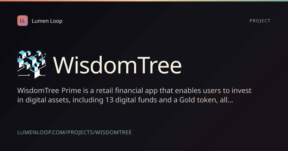 WisdomTree | Lumen Loop